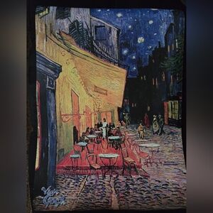 Van Gogh Cafe Terrace at Night Poster